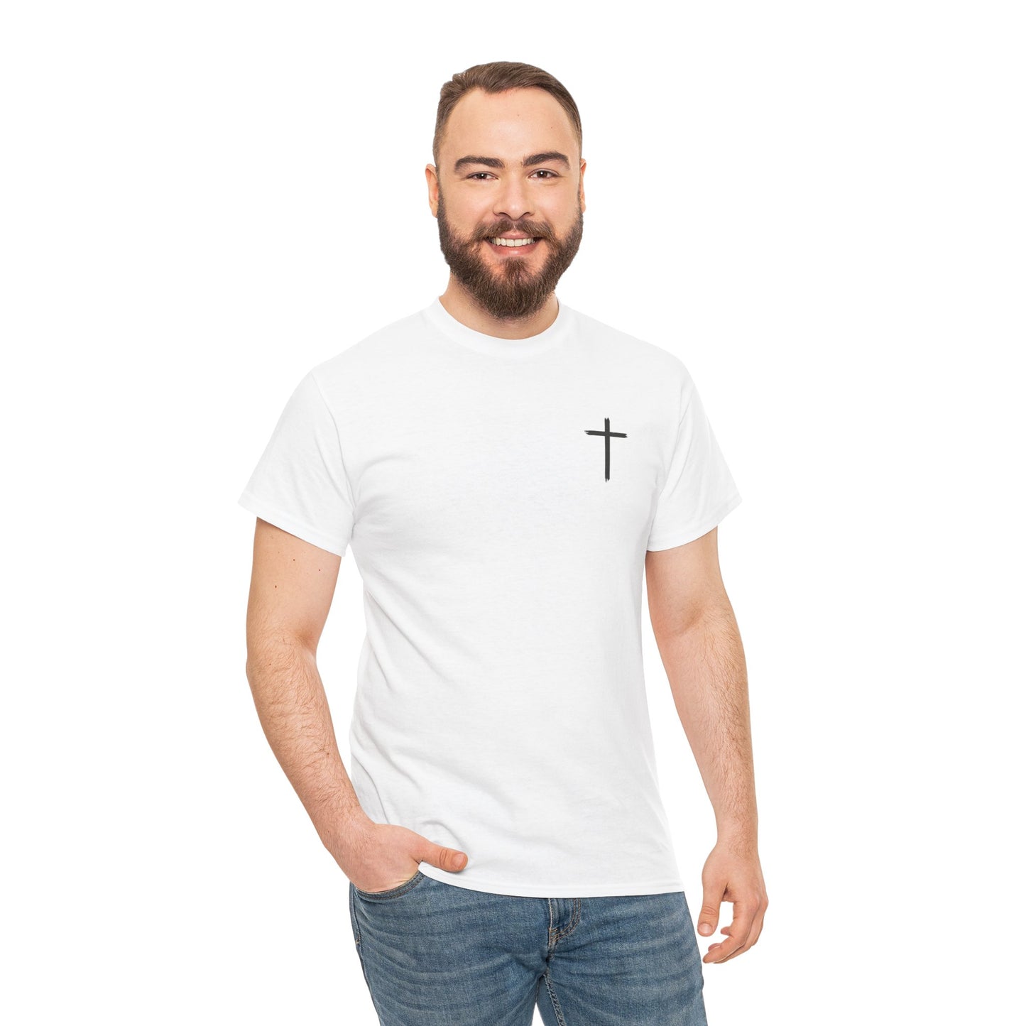 Jesus walking on water - Unisex Heavy Cotton Tee