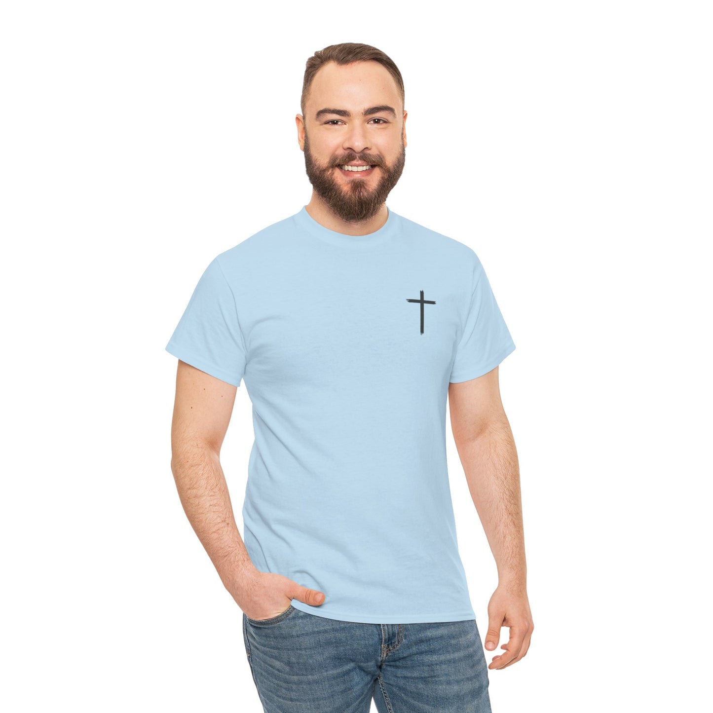 Jesus walking on water - Unisex Heavy Cotton Tee